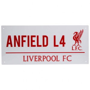 Liverpool FC Street Sign RL