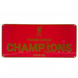 Liverpool FC Premier League Champions Sign RD