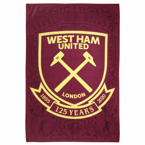 West Ham United FC Fleece Blanket