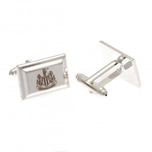 Newcastle United FC Silver Plated Cufflinks