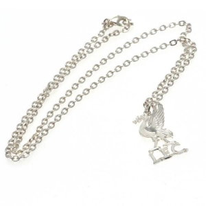 Liverpool FC Silver Plated Pendant &amp; Chain LB