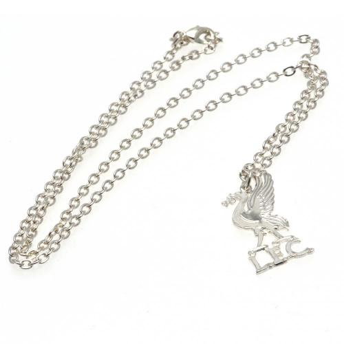 Liverpool FC Silver Plated Pendant &amp; Chain LB