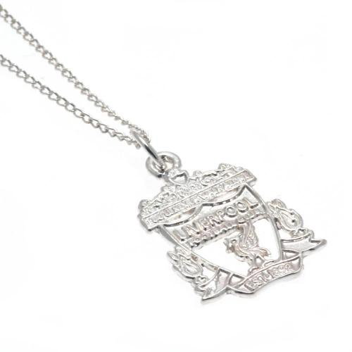 Liverpool FC Sterling Silver Pendant &amp; Chain CR