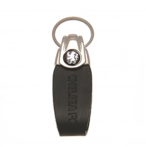 Chelsea FC Italian Leather Keyring