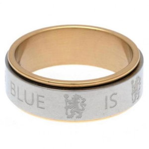 Chelsea FC Bi Colour Spinner Ring XXX-Large