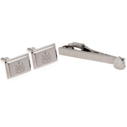Newcastle United FC Tie Slide &amp; Cufflink Set