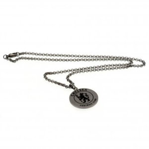 Chelsea FC Round Pendant &amp; Chain