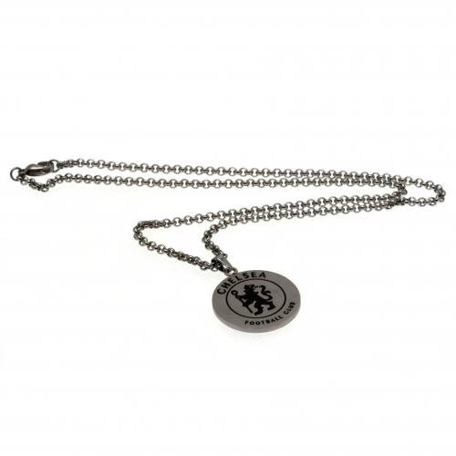 Chelsea FC Round Pendant &amp; Chain