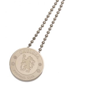 Chelsea FC Stainless Steel Pendant &amp; Chain