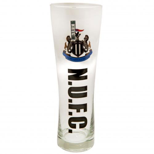 Newcastle United FC Tall Beer Glass