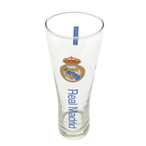 Real Madrid FC Tall Beer Glass