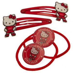 Liverpool FC Hello Kitty Clip &amp; Bobble Set