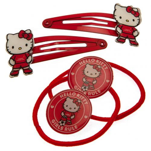 Liverpool FC Hello Kitty Clip &amp; Bobble Set