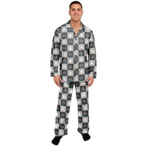 Newcastle United FC Button Up Pyjama Set Mens XXL