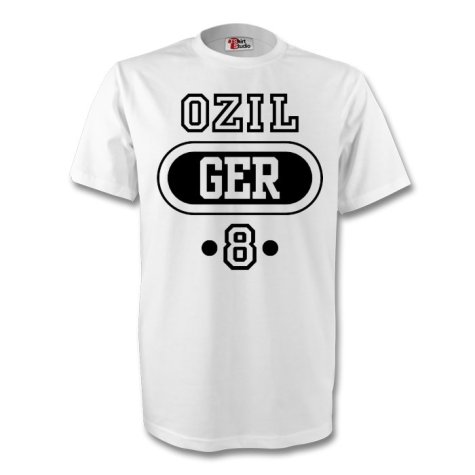 Mesut Ozil Germany Ger T-shirt (white)