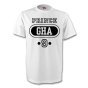 Ghana Gha T-shirt (white) + Your Name (kids)