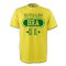 Rivaldo Brazil Bra T-shirt (yellow)