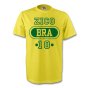 Zico Brazil Bra T-shirt (yellow)