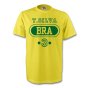 Ronaldo Brazil Bra T-shirt (yellow)