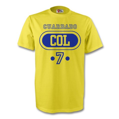 Freddy Guarin Colombia Col T-shirt (yellow)