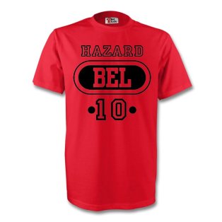 Eden Hazard Belgium Bel T-shirt (red) - Kids