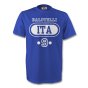 Andrea Pirlo Italy Ita T-shirt (blue)
