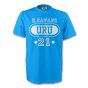 Edinson Cavani Uruguay Uru T-shirt (sky Blue)
