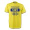 Sweden Swe T-shirt (yellow) + Your Name (kids)