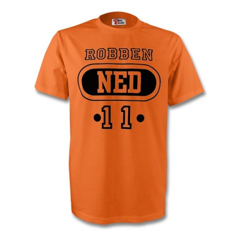 Arjen Robben Holland Ned T-shirt (orange) - Kids