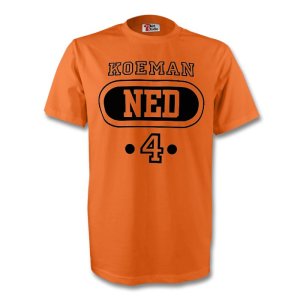 Ronald Koeman Holland Ned T-shirt (orange)