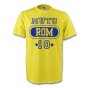 Adrian Mutu Romania Rom T-shirt (yellow) - Kids