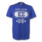 Iceland Ice T-shirt (blue) + Your Name