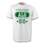 Algeria Alg T-shirt (white) + Your Name (kids)