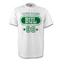 Bulgaria Bul T-shirt (white) + Your Name