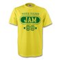 Jamaica Jam T-shirt (yellow) + Your Name