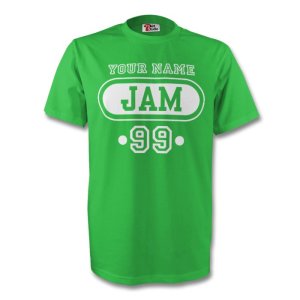 Mexico Mex T-shirt (green) + Your Name
