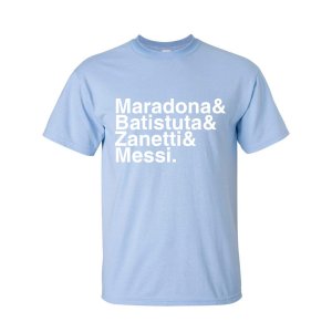 Argentina Football Legends T-shirt (sky Blue)