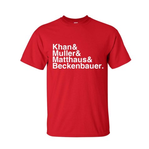 Bayern Munich Football Legends T-shirt (red)