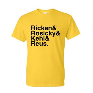 Borussia Dortmund Football Legends T-shirt (yellow)