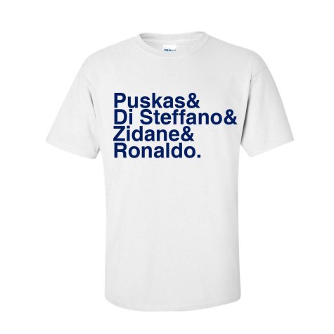 Real Madrid Football Legends T-shirt (white)