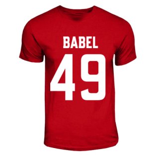 Ryan Babel Ajax Hero T-shirt (red)