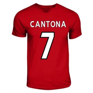 Eric Cantona Manchester United Hero T-shirt (red)
