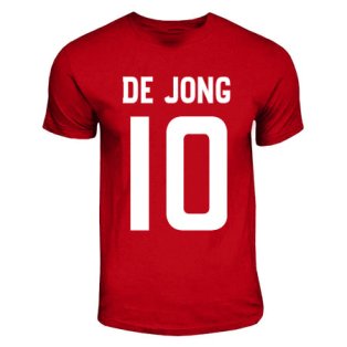 Siem De Jong Ajax Hero T-shirt (red)