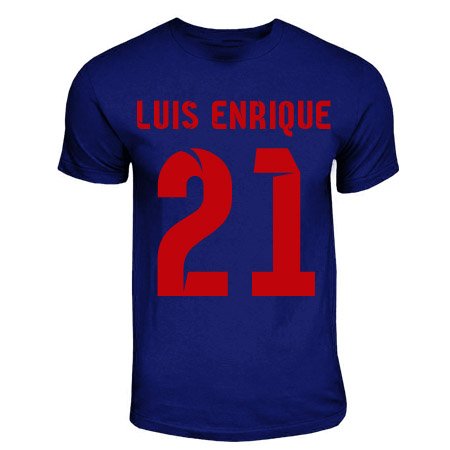 Luis Enrique Barcelona Hero T-shirt (navy)