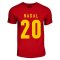 Miguel Angel Nadal Spain Hero T-shirt (red)