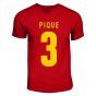 Pique Spain Hero T-shirt (red)