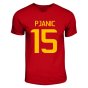 Miralem Pjanic Roma Hero T-shirt (red)