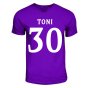 Luca Toni Fiorentina Hero T-shirt (purple)