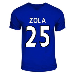 Gianfranco Zola Chelsea Hero T-shirt (royal Blue)