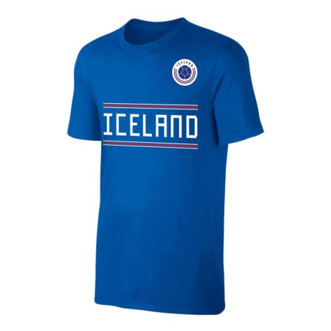 Iceland WC2018 \'Qualifiers\' t-shirt - Blue